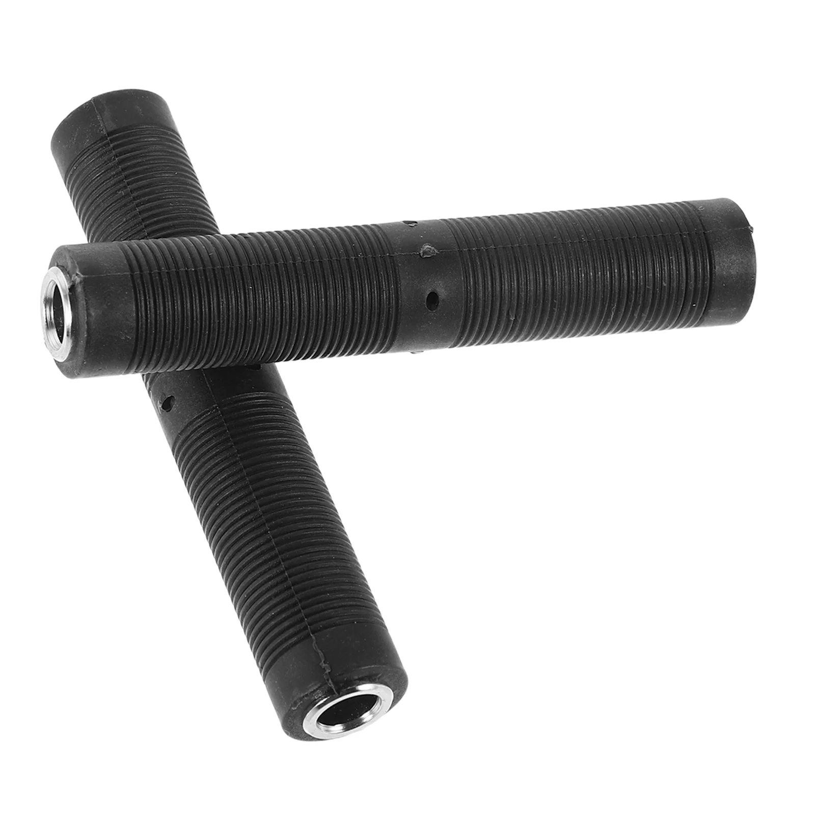 

2Pcs Audio Connector Female to 6.35mm Stereo Jack Adapter Extension Microphone Headphone Speaker Joiner Microphone Adapter Jack