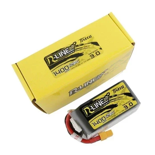 Tattu R-Line Version 3.0 V3 1050/1300/1400/1550/1800/2000mAh 120C 4S 6S 4.2V Lipo Battery w/ XT60 Plug for RC FPV Racing Drone