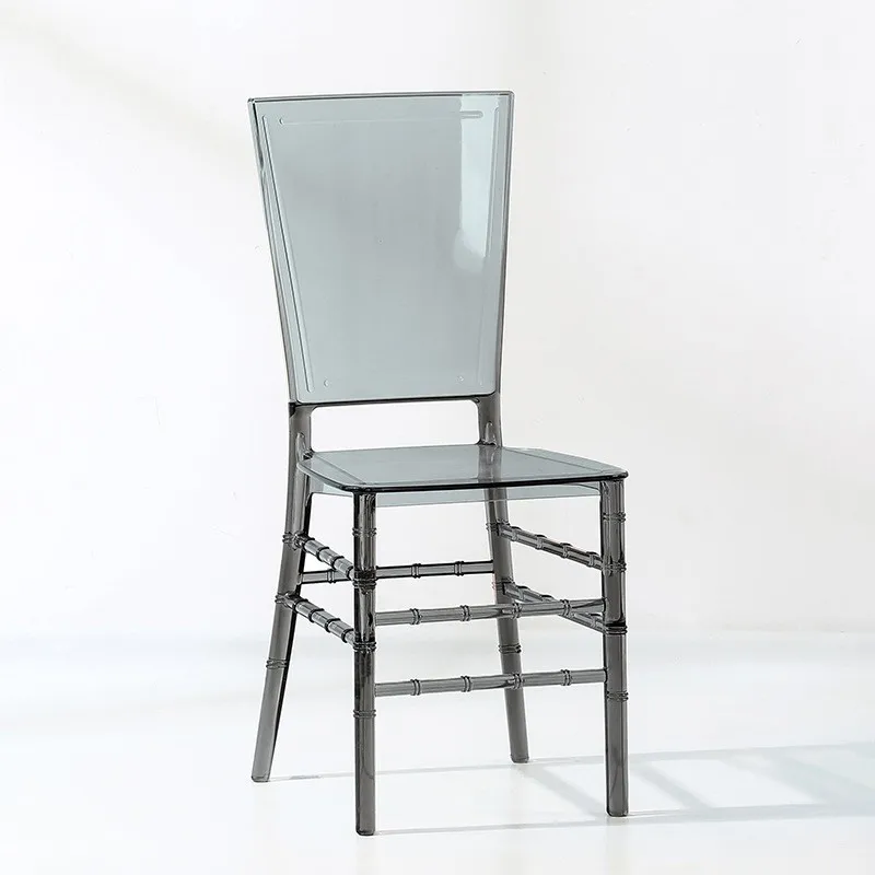 100 Pcs Crystal Chiavari Detachable Acrylic Resin Wedding Chair Party Crystal Chair with 250kg Capacity  Adult