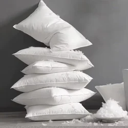 New Goose Feather Stuffing Pillow Single Healthy Memory Pillow Down Standard Antibacterial Elegant White Single Healthy Pillow