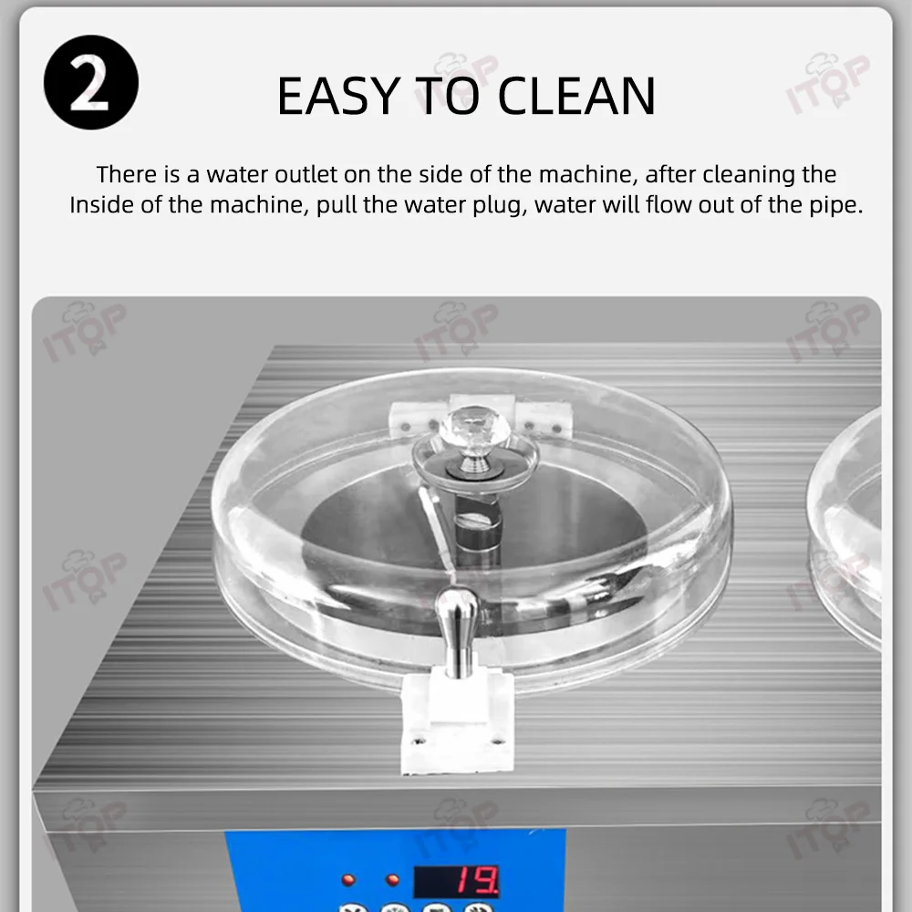 High Productivity Commercial Hard Ice Cream Machine Ideal Catering Icecream Machine Maker for Business