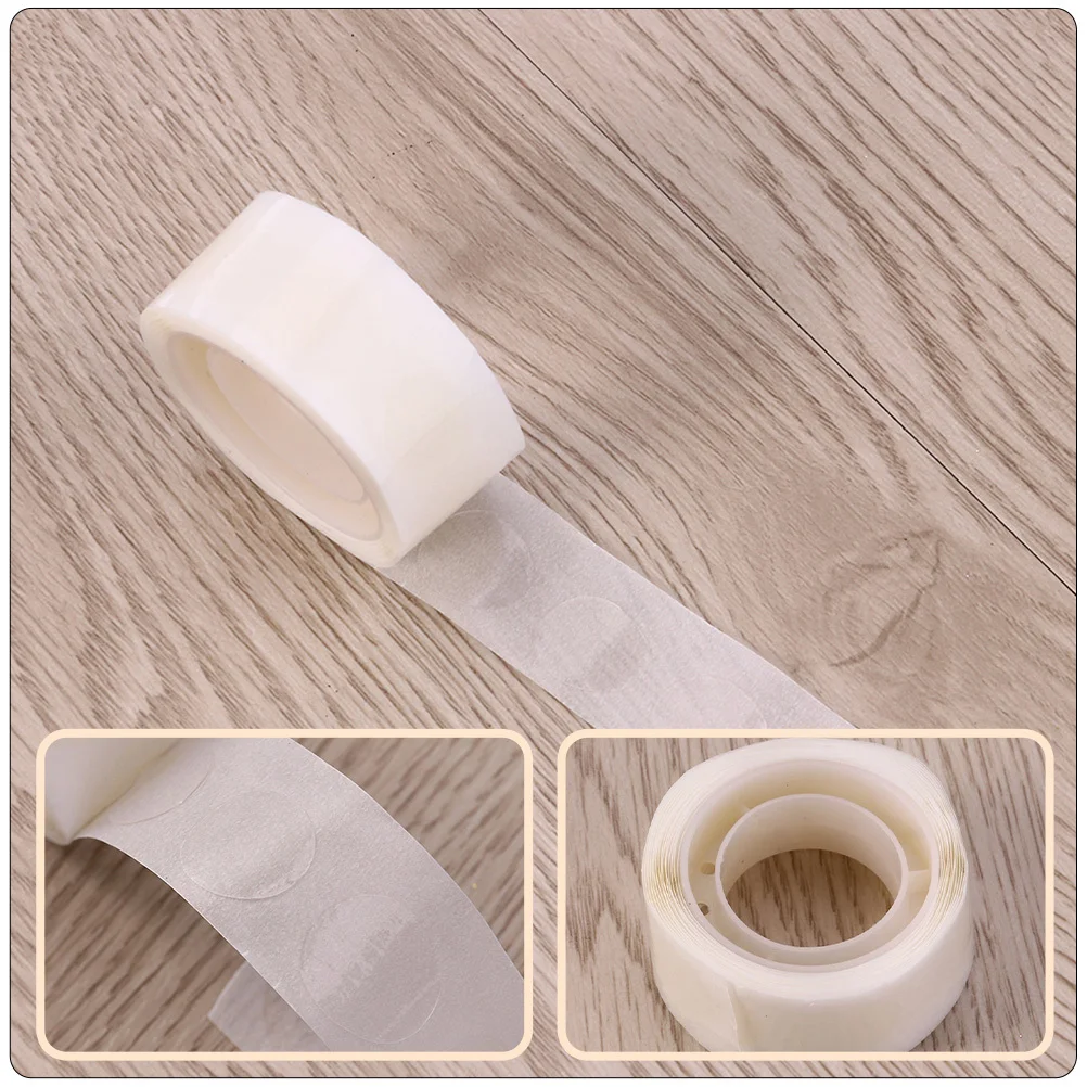 

20 Rolls Transparent Double-Sided Adhesive Tape Balloon Glue Point Clear Removable Tape for Party Decoration Scrapbooks Photos