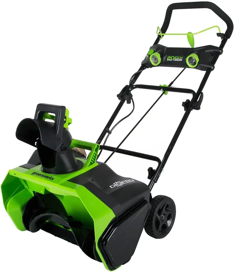 Greenworks 40V,20” Brushless Cordless Snow Blower,4.0Ah Battery and Charger Included,Snow blower,Garden tools,Snowblower machine