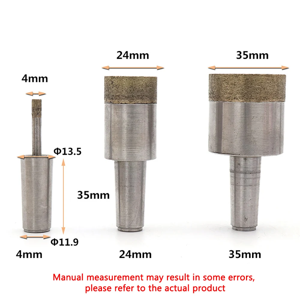 

1Pcs 4-50mm Diamond Powder Sintered Drill Bit Tile Marble Glass Ceramic Jade 9-13mm Shank Hole Saw Drilling Bits For Power Tools