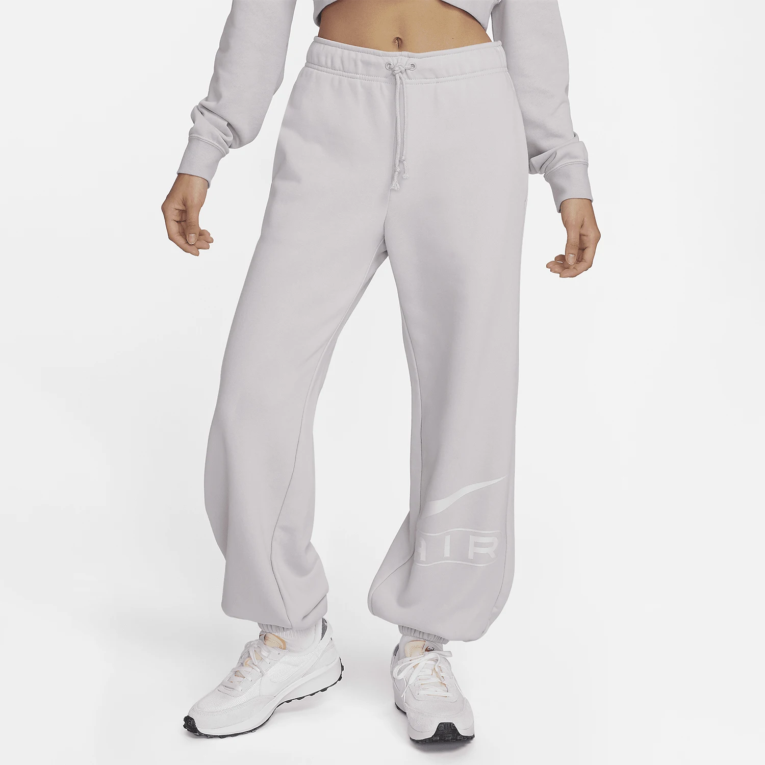 

Nike Official Genuine New Women's Loose Breathable Knit Cuffed Sweatpants FN1903-019