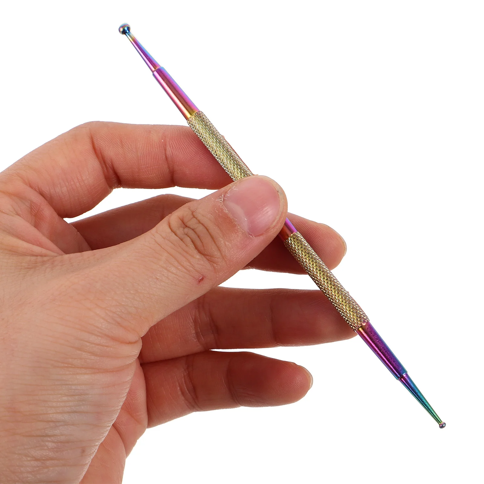 4Pcs Strass Punktierung Stift Dual End Metall Nail art Applikator Set Professionelle Maniküre Kit Mehrere Punktierung Köpfe DIY Handwerk