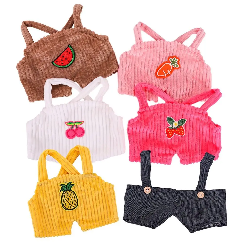 Quality T-shirt Rompers Plush Doll Accessories New Doll Short Sleeve Mini Online Duck Doll Sweater Cute Hoodies Clothes