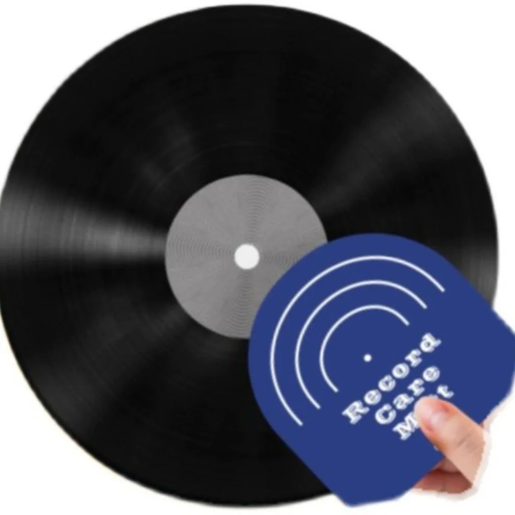 Lp Record Care Pad Simple Vinyl Record Cleaning Pad Record Cleaning Handling Pad  For Daily Vinyl Care Handling Records