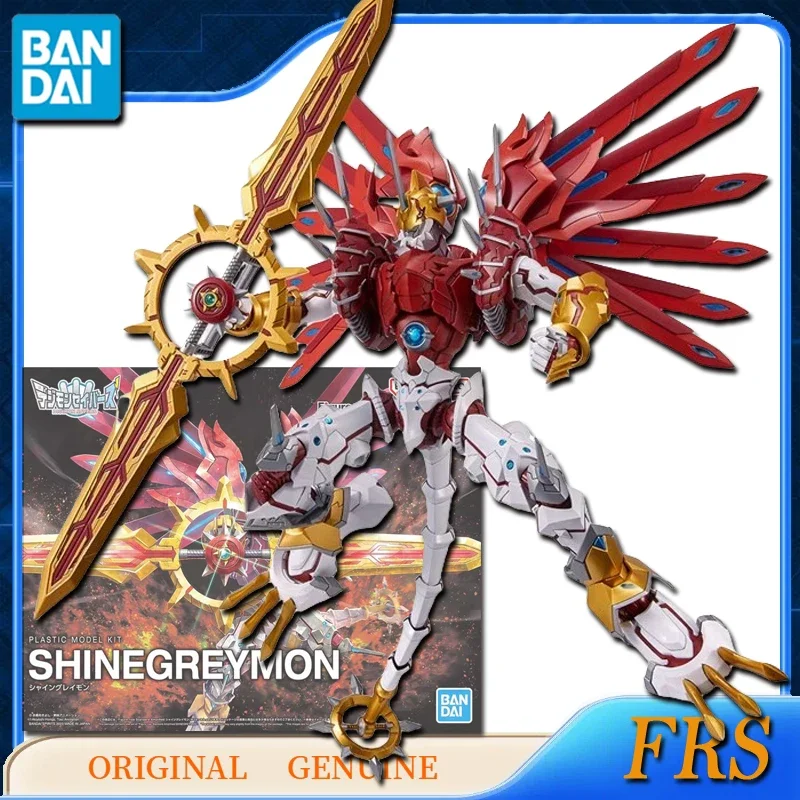 

Bandai Original Genuine Figure-rise Standard Digimon Adventure SHINEGREYMON Anime Action Figures Toy for Kid Gift Assembly Model