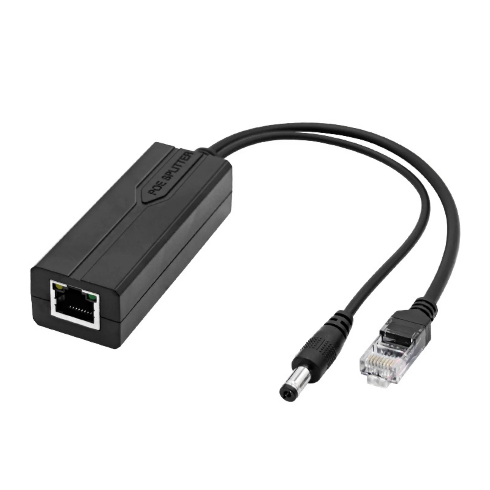 Gigabit PoE Splitter DC Power over Ethernet For IP Security Camera 48V to 12V 2A 10/100/1000Mbps Transmission Rates POE Injector