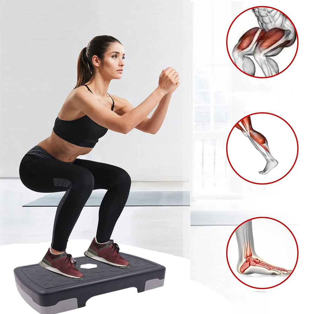 Aerobic Stepper Yoga Step Board Heavy Duty Workout Balance Board Aerobic Exercise Step Platform for Workout Training