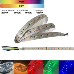 CRI 95 + 24V RGBWC taśmy LED do oświetlenie pokoju i dekoracji