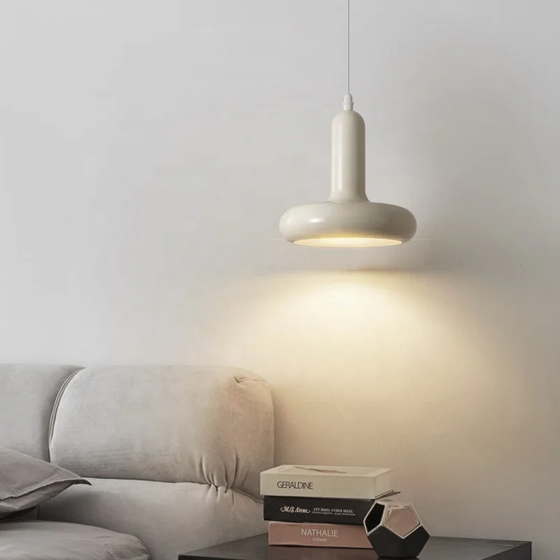 

Modern Cream Style LED Pendant Lights Chandelier for Bedroom Bedside Study Coffee Store Home Decoration Hanging Lamp Fixture