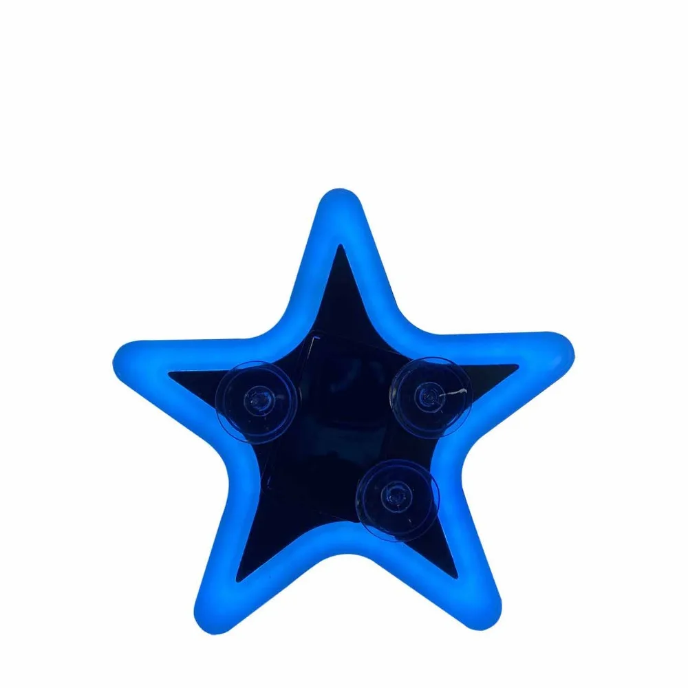 

Solar Charging LED Car Window Lights Multiple Modes Sparkling Star Shaped Mood Lights LED Illumination Vibration Sensing