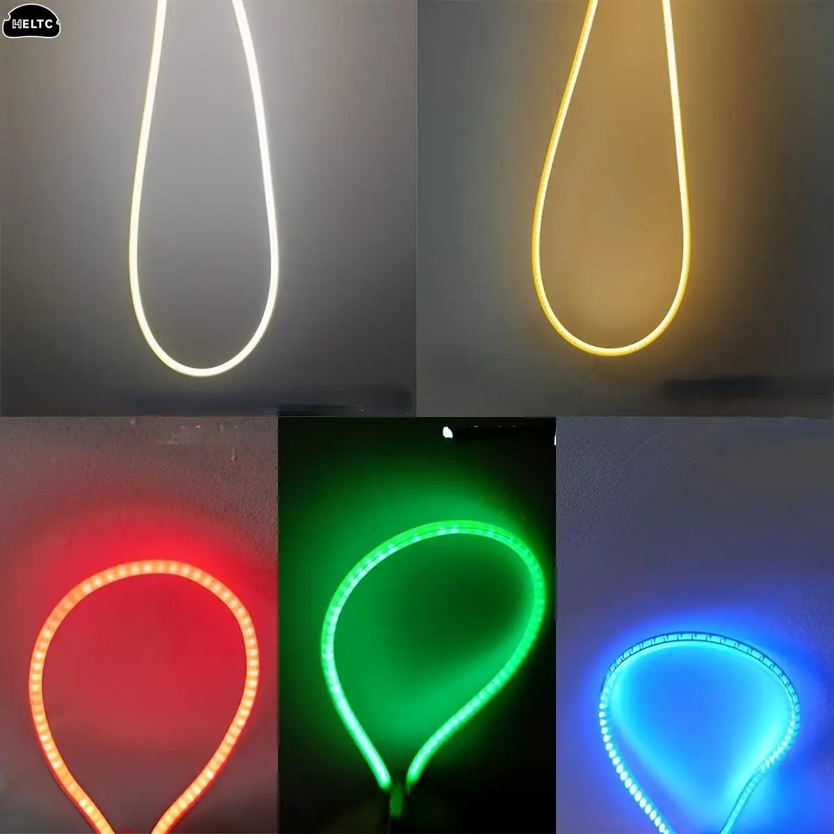 Filament flexible pour lampe à LED, 3V, 133mm, 300mm, pièces de lampe à filament souple, bricolage, accessoires de lumière in347, décor de diode flexible