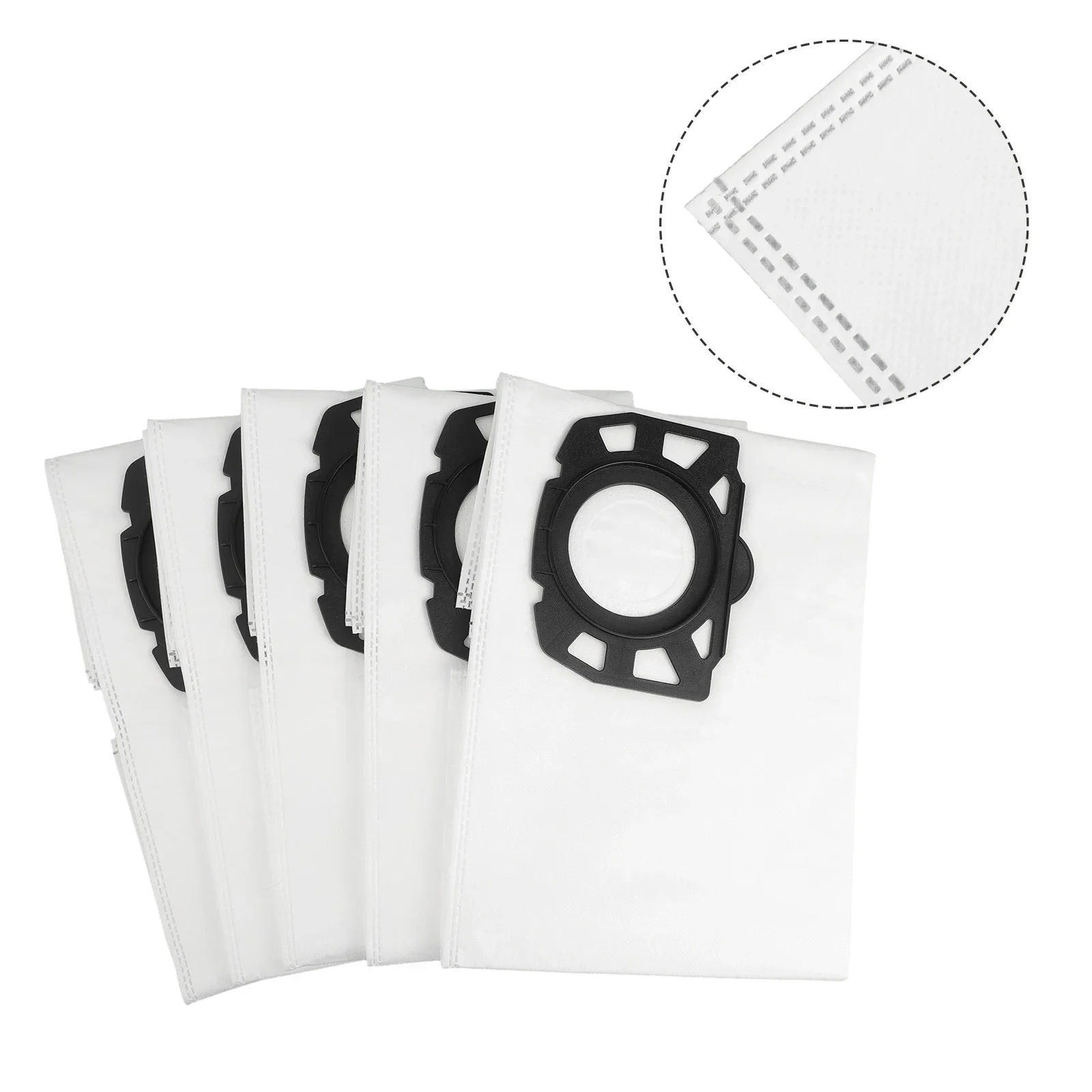 Convenient Replacement Dust Bags for Karcher 2 863314 0 KFI 357 KA 40 WD2 Plus WD3 SE4002Robot Vacuum Cleaner Pack of 5