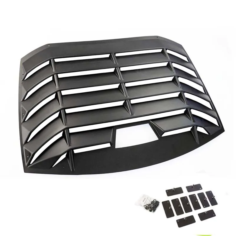 Car Accessories Rear Window Louver Top Wing Spoiler Panel Air Outlet Diffuser Shutter Frame For Subaru BRZ For Toyota GT86 86