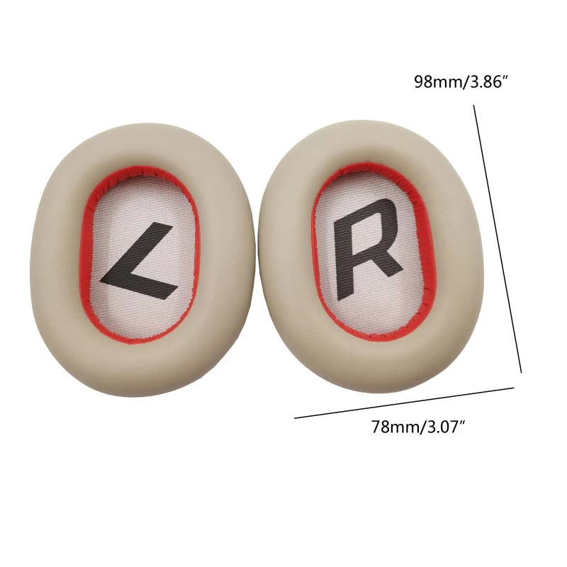 وسادة إستبدال رغوة الذاكرة وسادات الأذن لبلنترونيكس فوياجر 8200 UC/backفاز Pro2 سماعة أذن وسادات بني/كريم/أسود