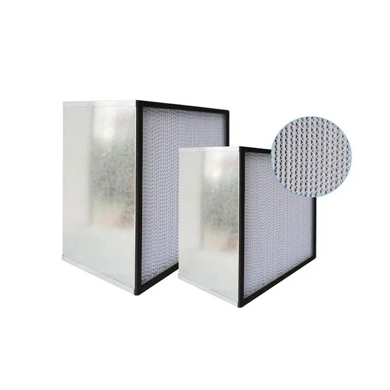 H13 H14 High Efficiency High Temperature Filter with Separator for Industrial Pharmaceutical Laboratory Customized