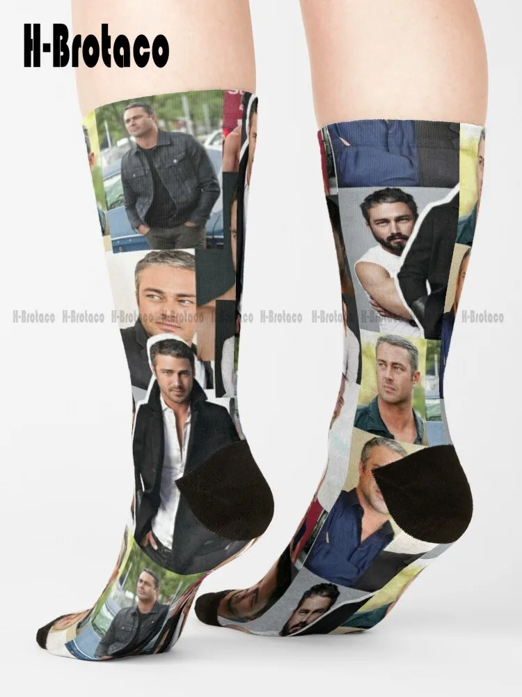 

Taylor Kinney Socks Personalized Socks Comfortable Best Girls Sports Custom Gift Gd Hip Hop Street Skateboard Socks Casual Art