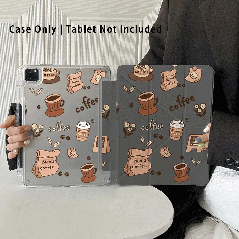 

Чехол для iPad, Smart Case, совместимый с iPad Air 6, Air 5,4, и совместим с iPad 10. — совместим с iPad Pro 2024.