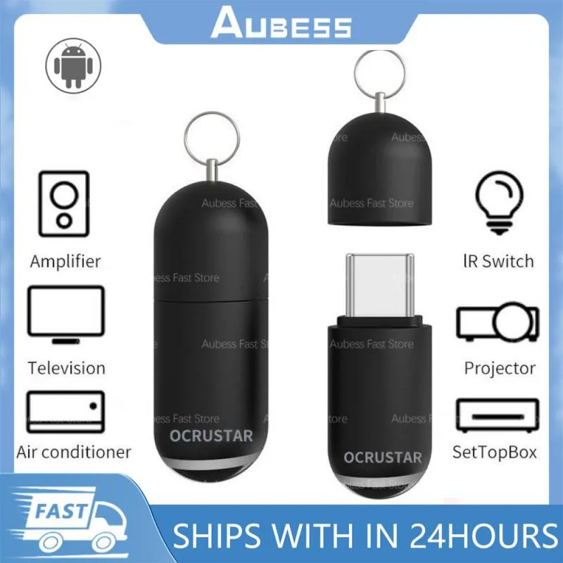 MINI Phone IR Remote Controller USB Type C Ios Adapter Smartphone Infrared Wireless Remote Control For Air Conditioners Fans TV