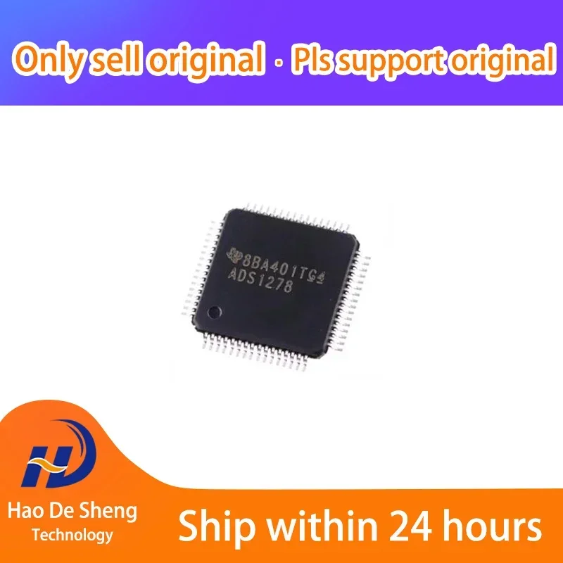 

1PCS/LOT ADS1278IPAPT ADS1278 64-HTQFP New Original In Stock