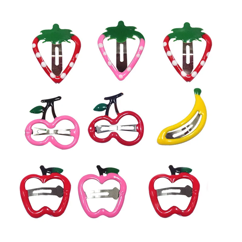 10/20/30 Stuks Zoet Aardbei Fruit Haarclips Bb Haarklauw Zijclips Voor Vrouwen Kinderen Kind Haarspeld Cadeau Haaraccessoires