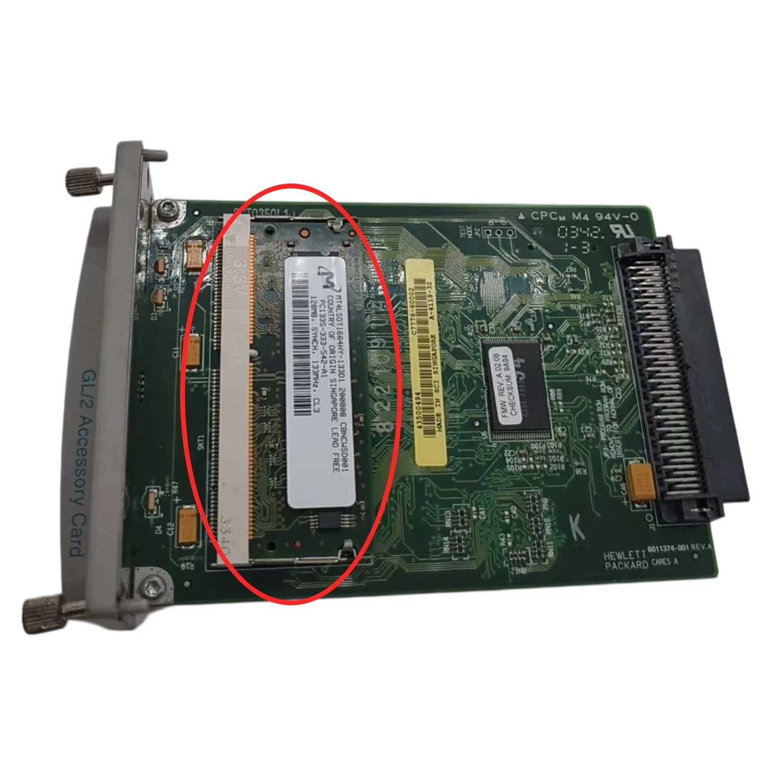GL/2 RTL Formatter Board C7776-60002 Fits For HP DesignJet 800PS 500PS 500 Plus 24-IN 42-IN 800 500