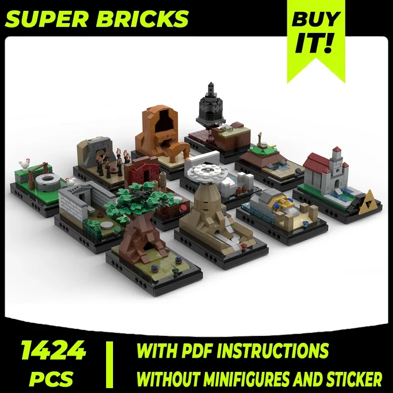 

Popular Game Model Moc Building Bricks Strange Dark Dungeon Technology Modular Blocks Gifts Christmas Toys DIY Sets Assembly