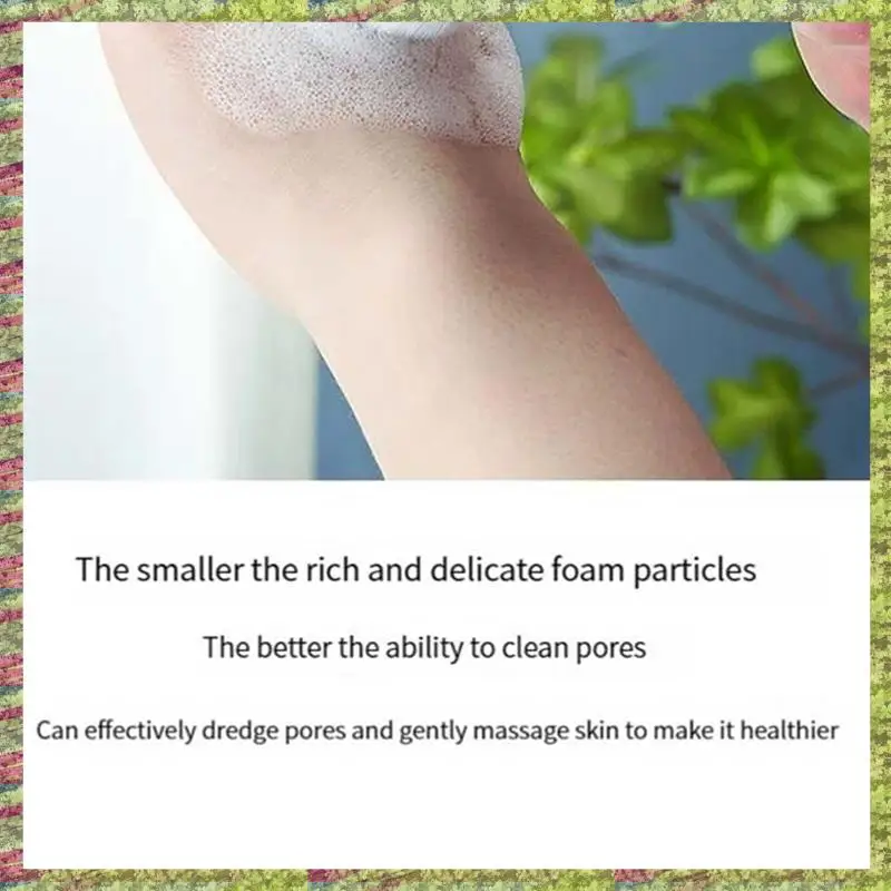 Limpador facial dupla face ABKB 3D, escova facial de massagem manual, limpador facial dupla face de cerdas macias