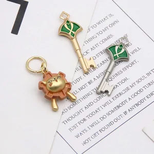 Genshin Game Impact Alhaitham Kaveh سلسلة مفاتيح Sumeru Kaveh Al Haisham Lion Key Set سلسلة مفاتيح دعامة ملحقات تأثيري أعلى 8 مبيعات سلسلة مفاتيح Genshin Impact - رقم 8