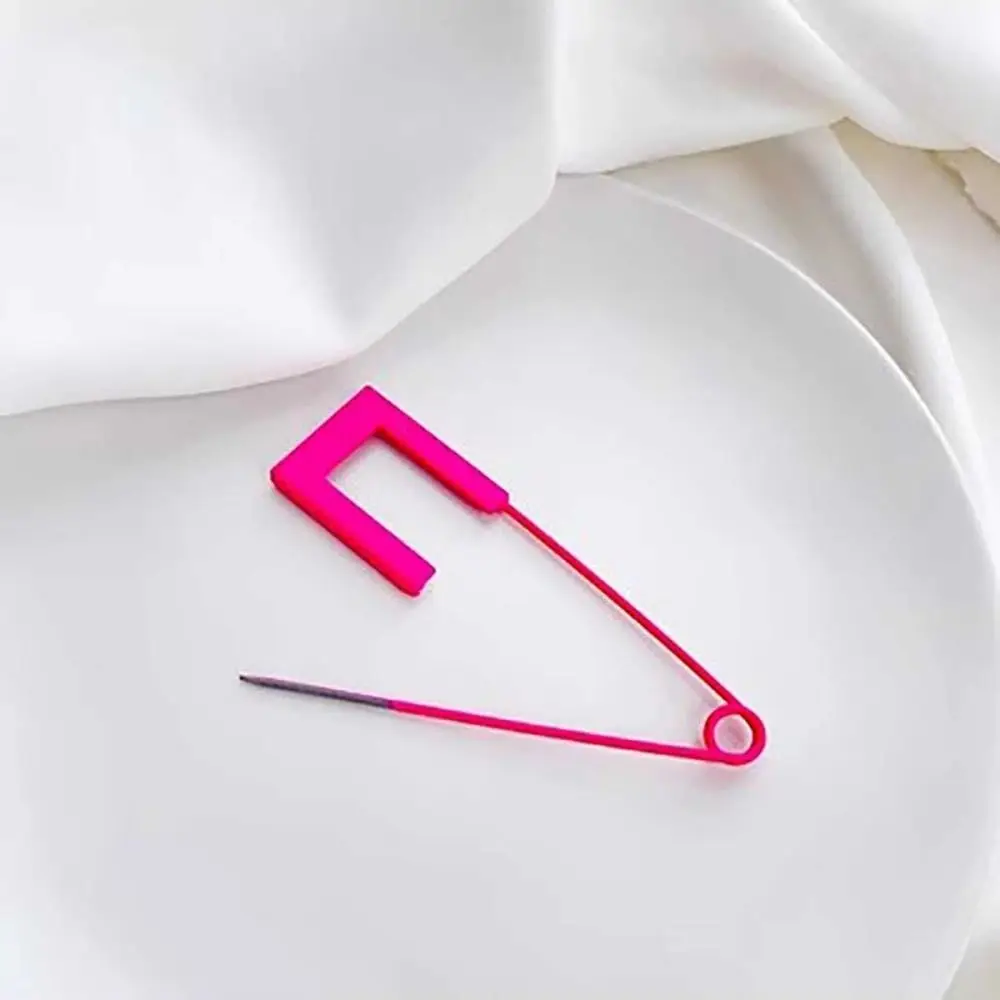 Флуоресцентная булавка в корейском стиле, пряжка на талию, аксессуары для одежды, брошь-корсаж, шелковый шарф, пряжка, свитер, брюки, булавка для свитера