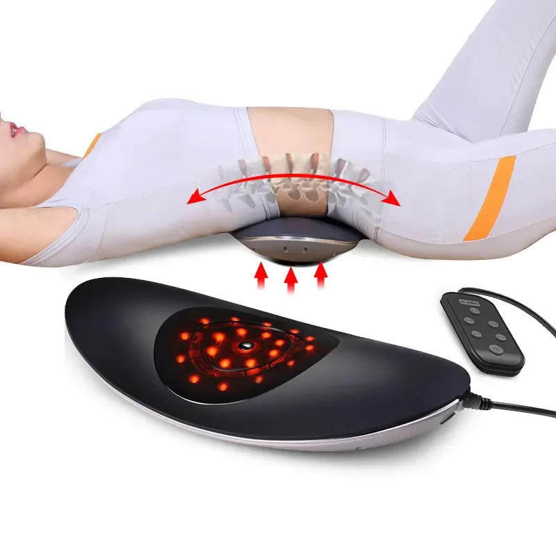 

Pain Relief Back Massager with Infrared Treatment and Massage Vibrating Body Muscle Relaxation Massager