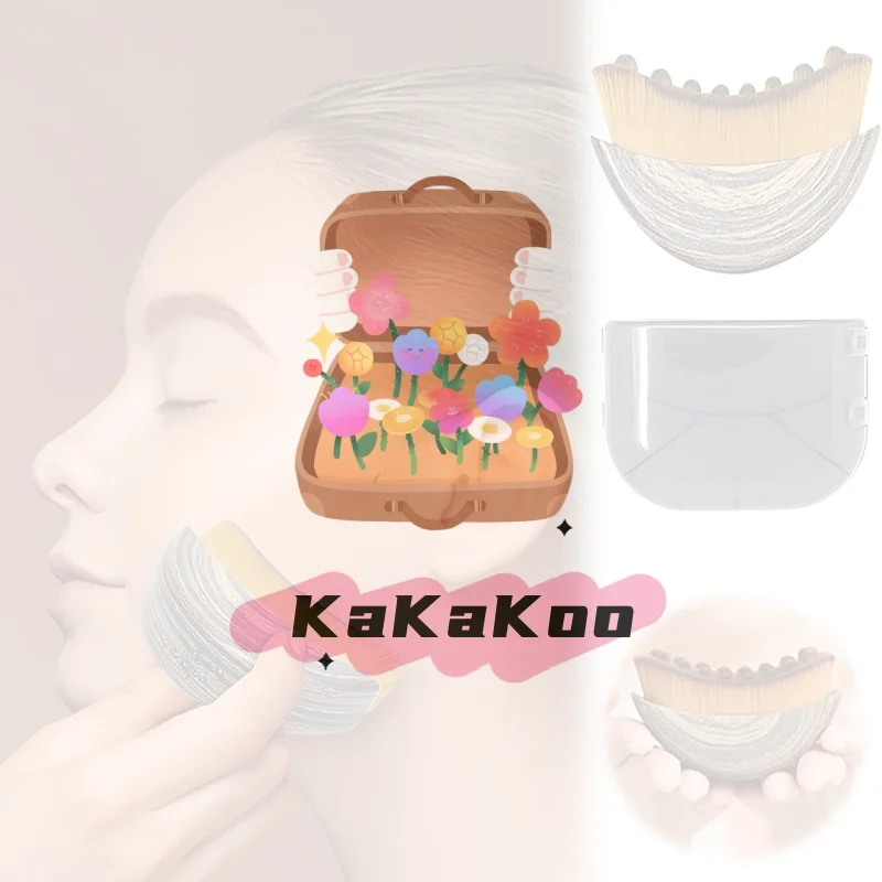 

Lymphatic Contour Face Brush with Box Dry Brushing Tool for Facial Lymphatic Drainage Massager Chin Sculpting Contouring Care