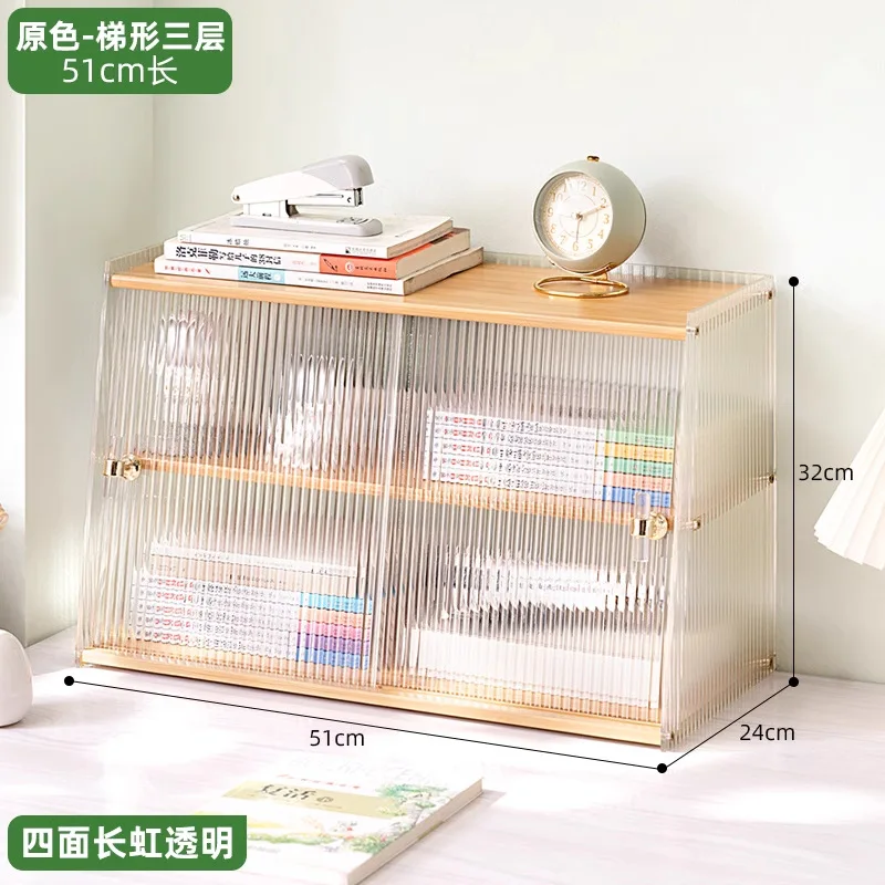 رف كتب صغير بسيط لغرفة المعيشة ورف تخزين للدراسة