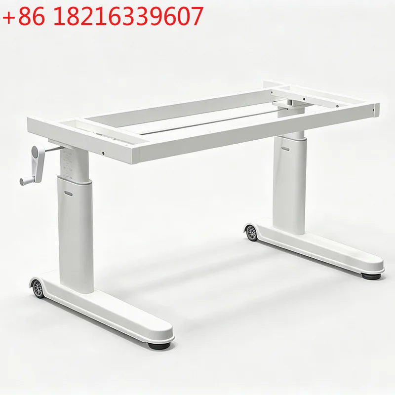 YAO thickened carbon steel oval table legs table frame newly upgraded large load-bearing stable lifting home office