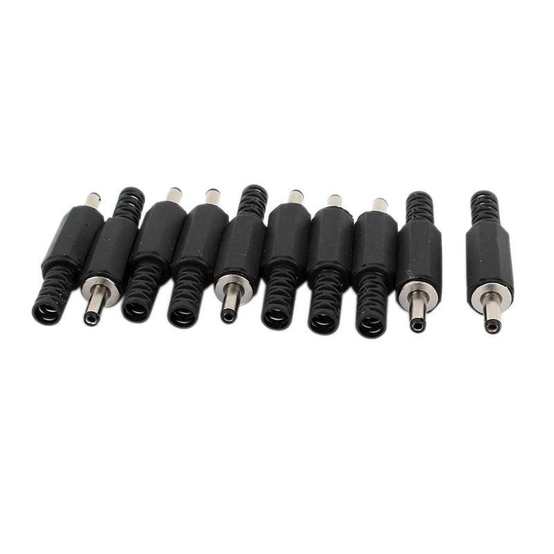 Smart-10Pcs Spare Parts 3.5Mm X 1.35Mm DC Power Male Plug Jack Connector & 5PCS 5.5Mm X2.5Mm Male Jack DC Power Plug Socket