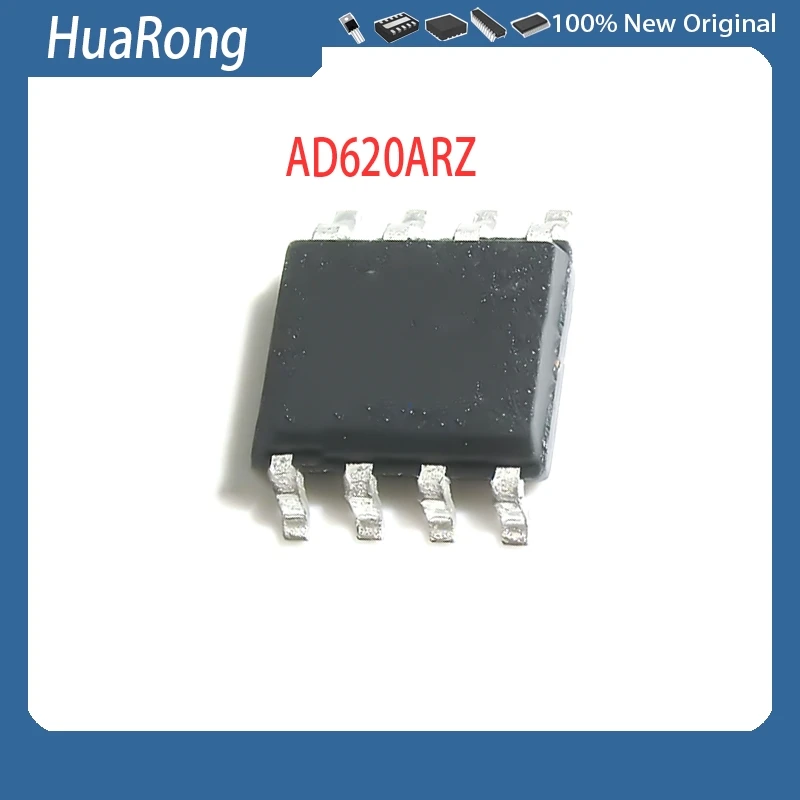 

5PCS/LOT AD620 AD620A AD620AR AD620ARZ SOP-8