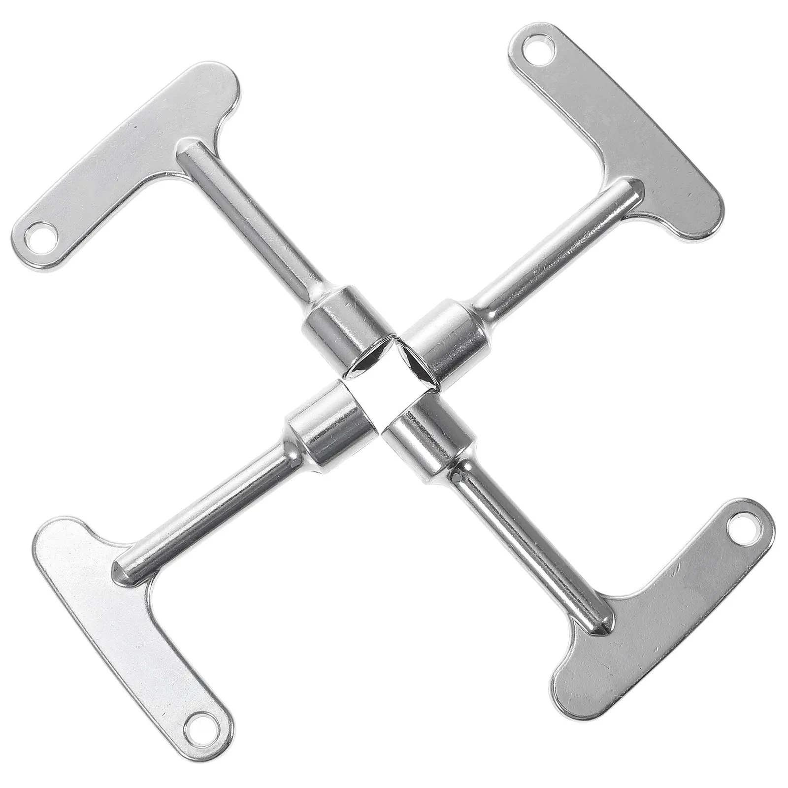 

4Pcs Elevator Key Triangle Panel Lock Elevator Service Key Triangle Spanner Utility Keys for Emergency Lift Door Fire Recall