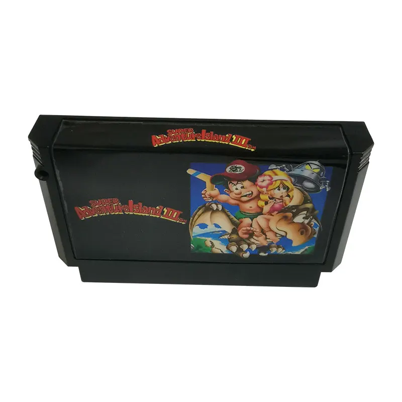 Cartuccia di gioco Adventure Island 3 60 pin per Console di gioco a 8 Bit