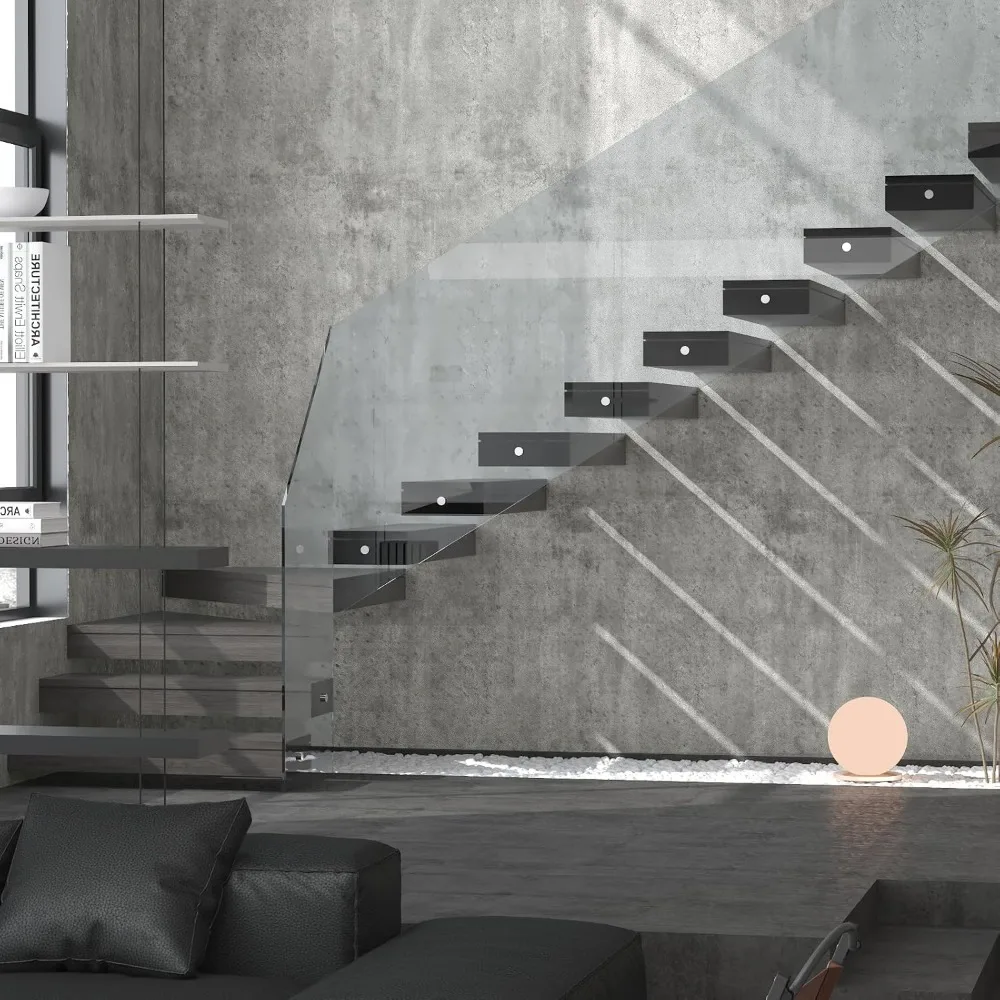 ورق جدران قابل للتقشير واللصق بنمط خرسانة رمادي فاتح - لفة كبيرة واسعة جدًا، لاصق سميك، مقاوم للماء، مثالي للمنزل