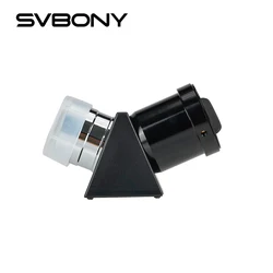 Svbony 1.25-Inch 45 Degree Correct Image Prism Diagonal Provides Sharp Views for Refractor Telescope SV221
