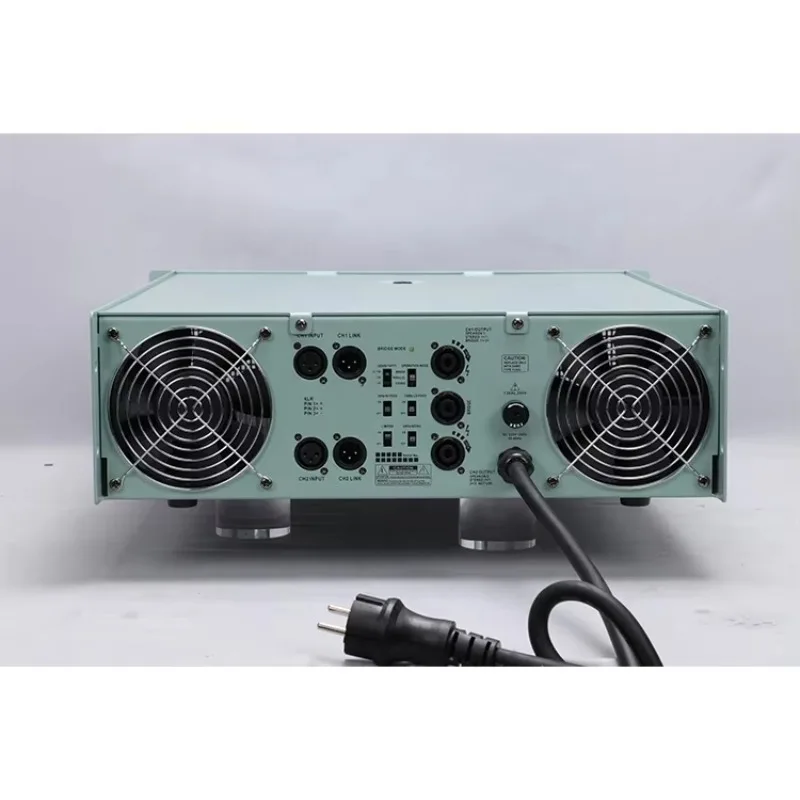 39.2 Amp CA Amplifier Green Panel 3U 2 Channel H Amplifiers Audio Outdoor Performance Professional Power Amplifier