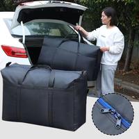 Extra Large Waterproof Moving Luggage Bags Laundry Shopping Bag Non-woven Fabric Cubes 40-160L Home Storage Packing Tool