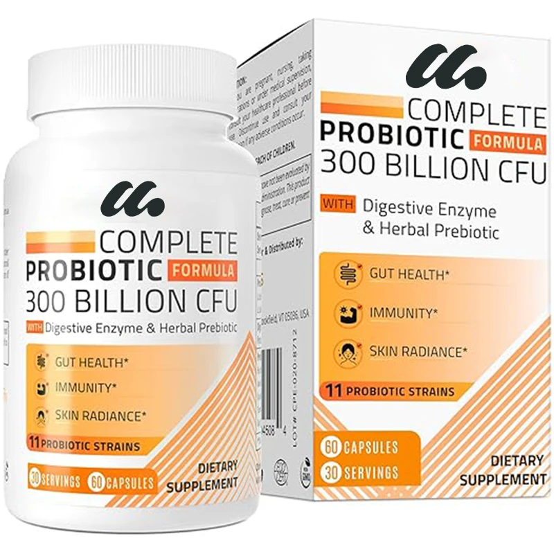 

Probiotics contain organic herbs and digestive enzymes - used for digesting the intestines and bloating, promoting immune health