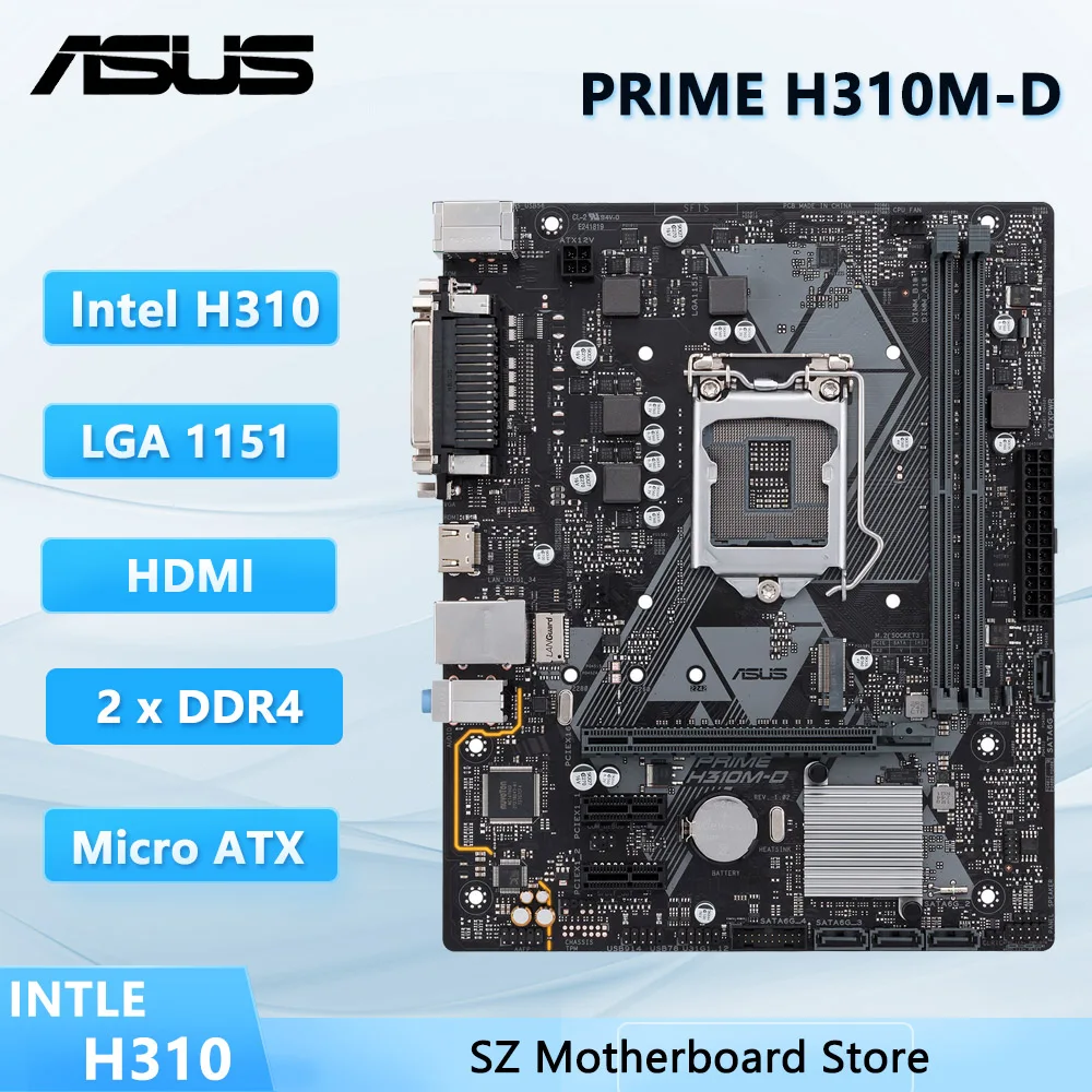 carte-mere-asus-prime-h310m-d-lga-1151-intel-h310-ddr4-micro-atx-compatible-avec-les-processeurs-core-i3-8100-i3-9300t-i5-9400-i5-9600-i7-8700