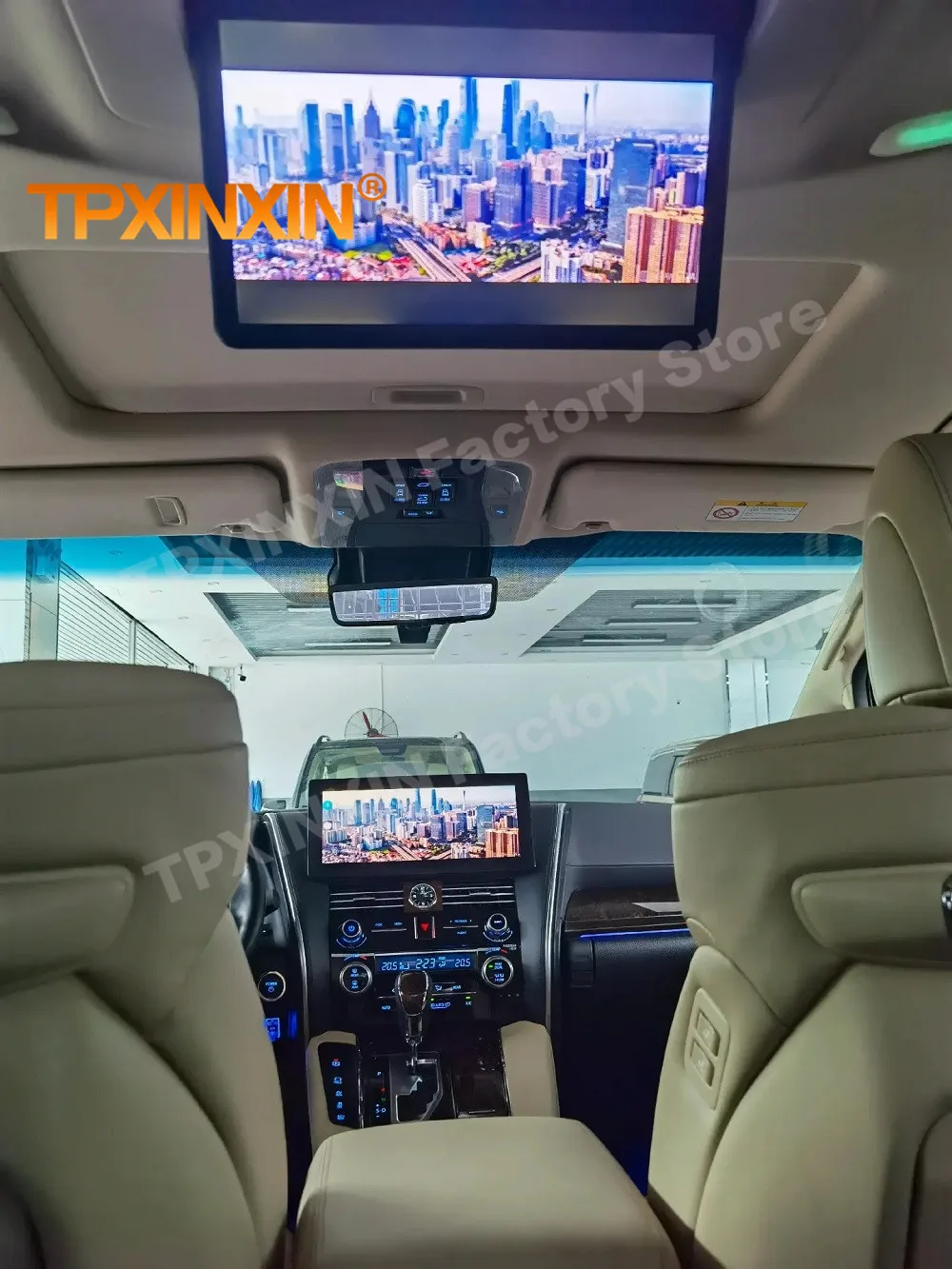 RHD-LHD Android 12 Car Radio Stereo For Toyota Alphard Vellfire For Lexus LM 2015 2016 2017 2018 2019 2020 2021 GPS Head Unit