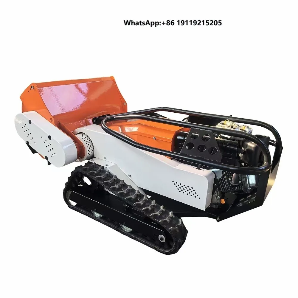 Wholesale Price Front Lawn Mower Made in China CE Certification Crawler Remote Control Lawn Mower