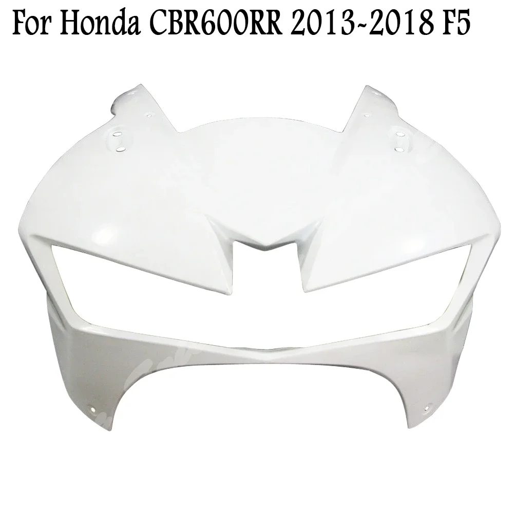 Unpainted Upper Front Cowl Nose Fairing  For Honda CBR600RR F5 2013 2014 2015 2016 2017 2018